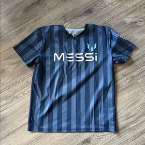 Kids Short Sleeve Messi Tee - Navy